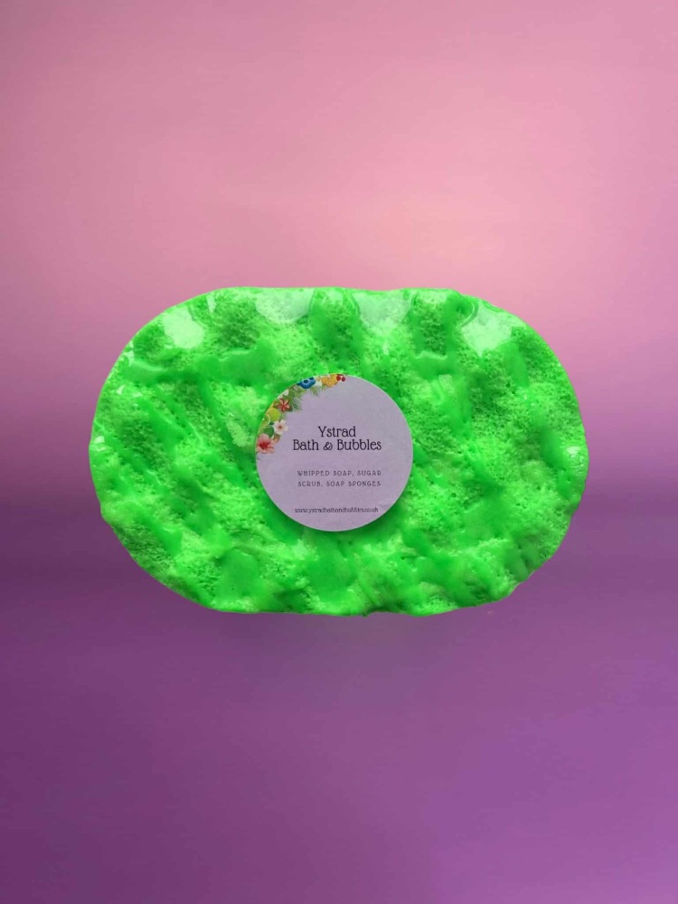 Green Apple Soap Sponge