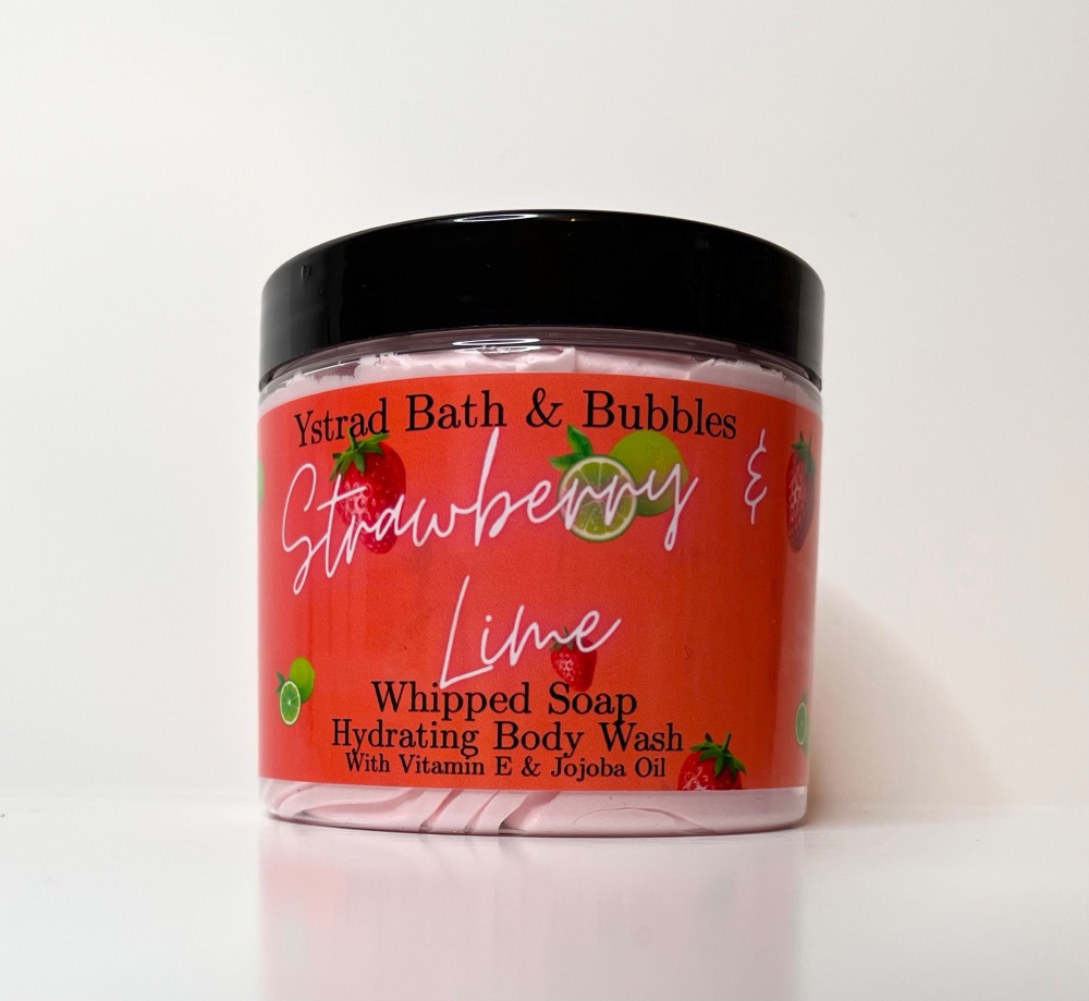 Strawberry & Lime Whipped Soap