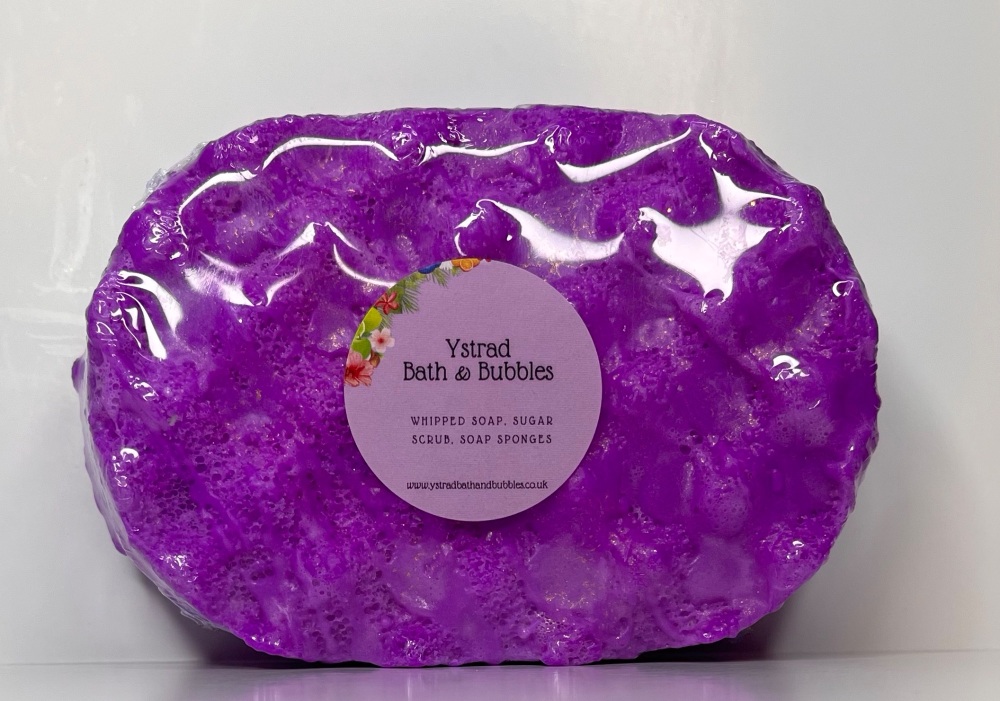 Blueberry Jam Soap Sponge