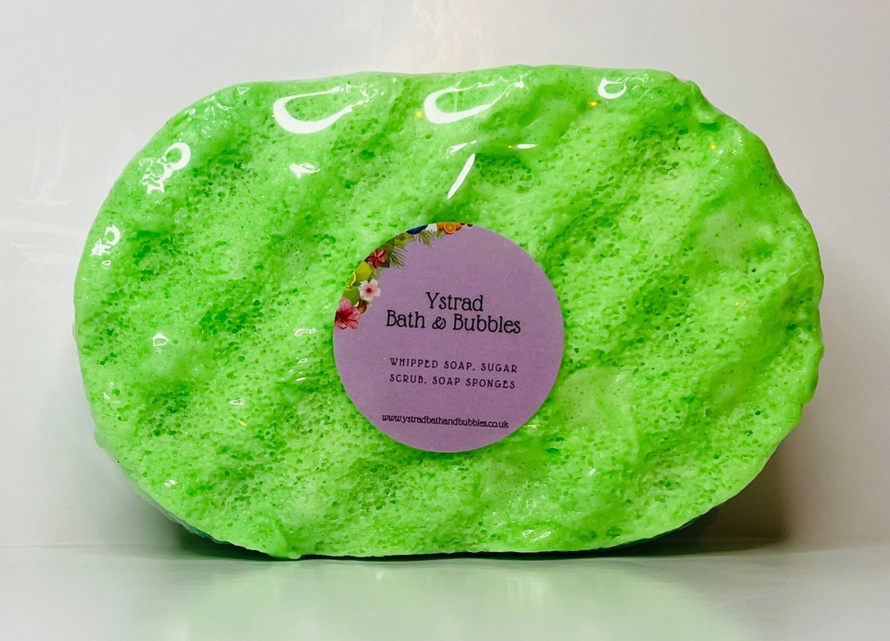 Green Apple Soap Sponge