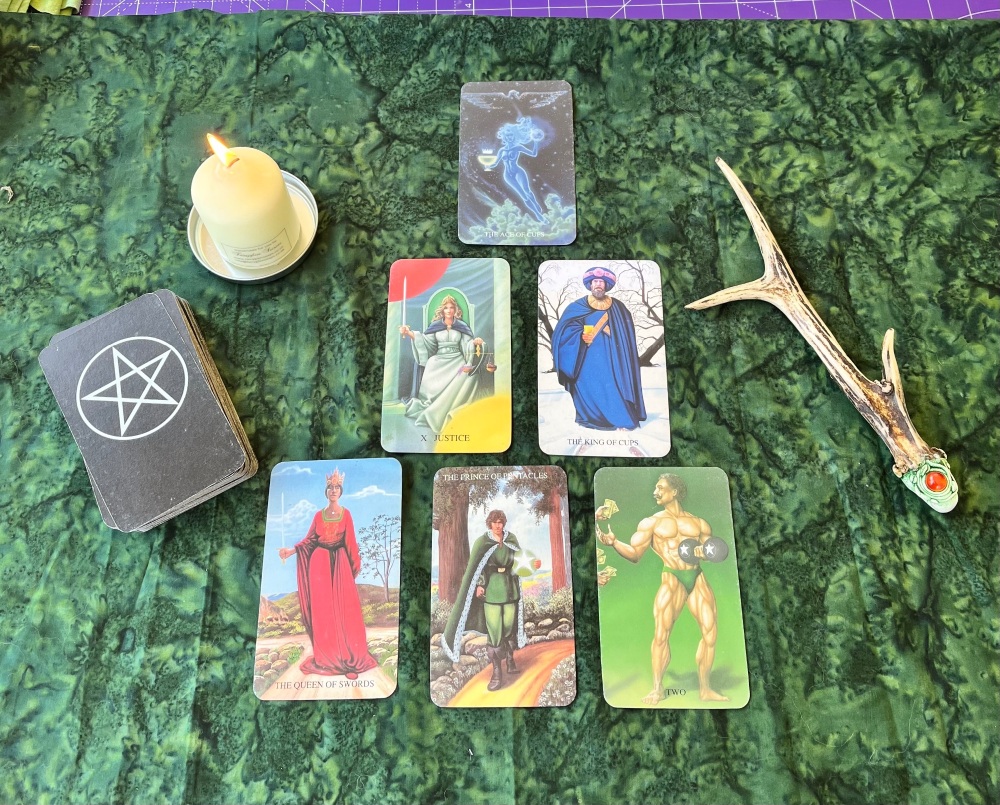 Six Card Reading - Tree of life spread