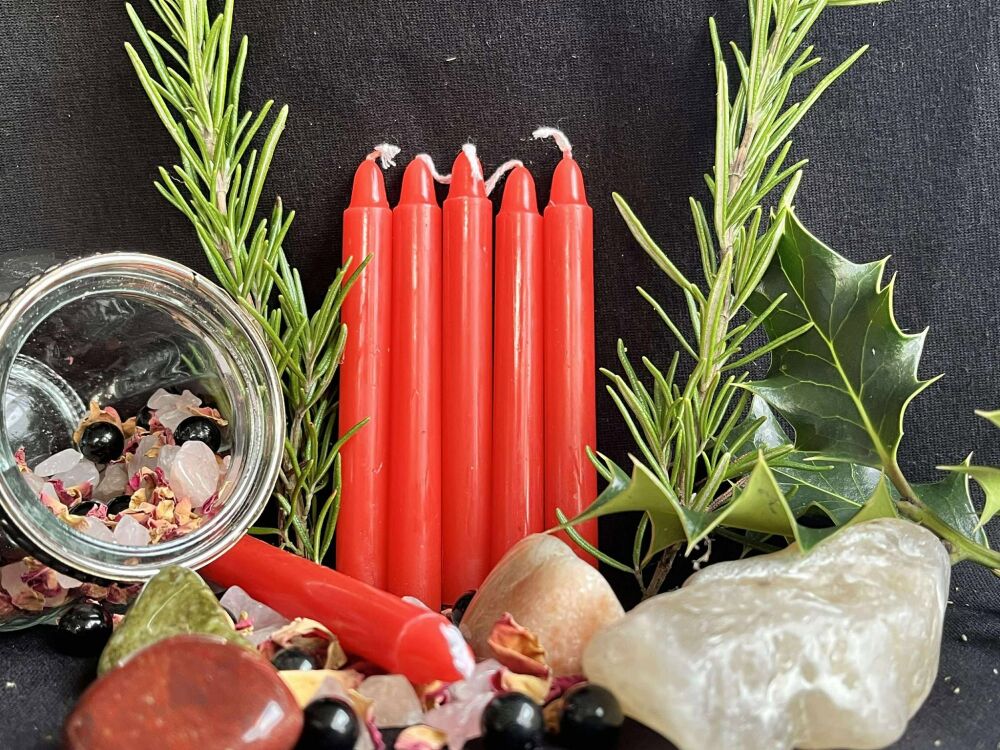 Red Spell Candle
