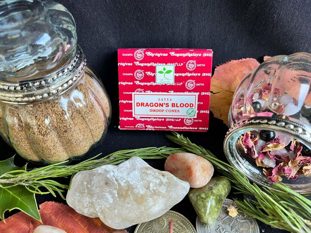 Dragons blood Dhoop Cones