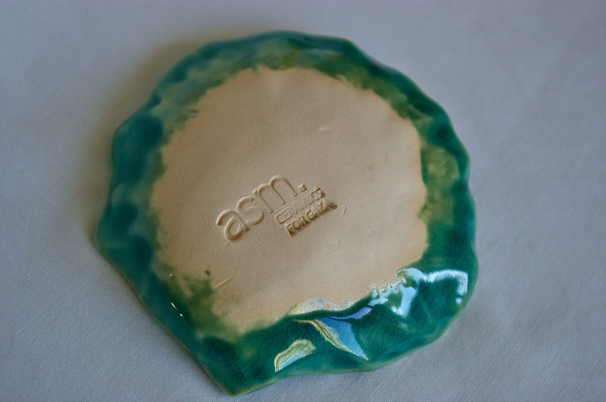 Oriental blue large stamp