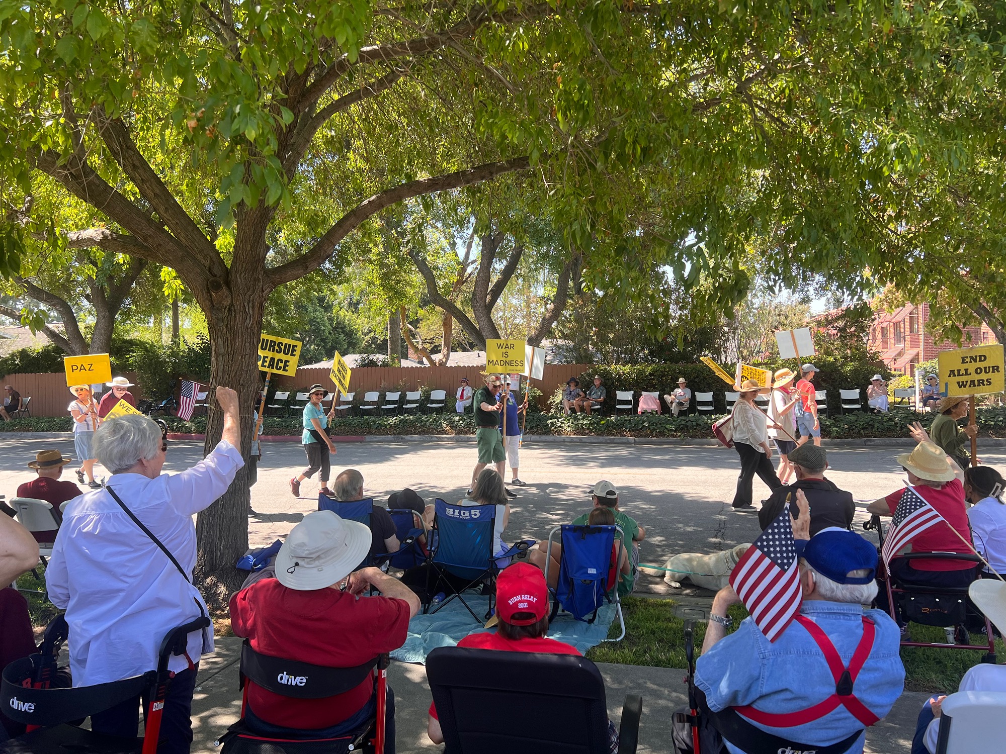 July 4 Parade at Pilgrim Place