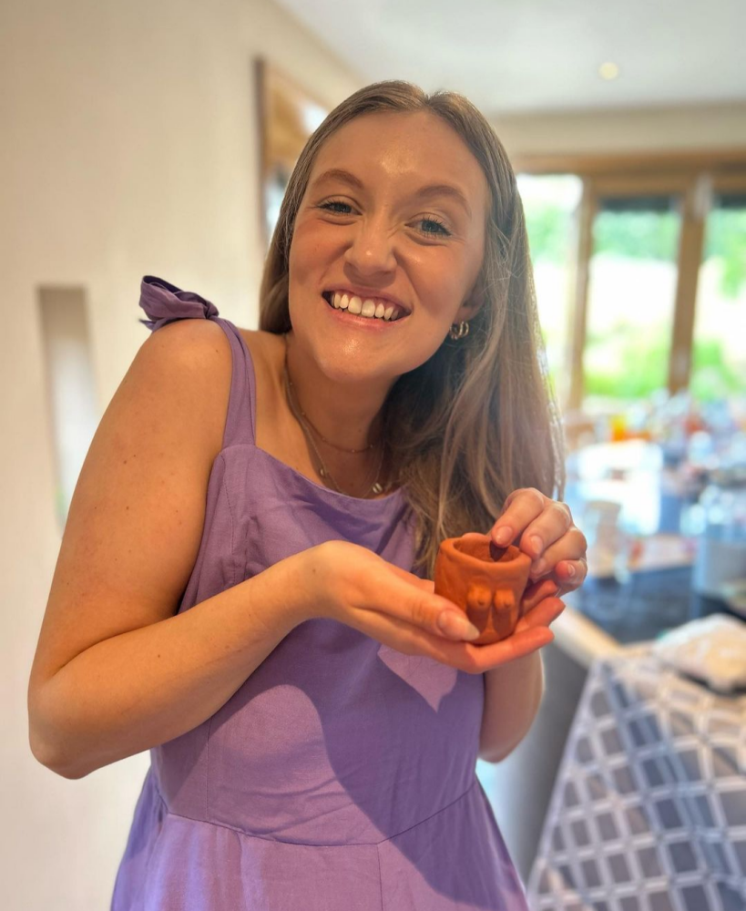 Clay Boob Pots