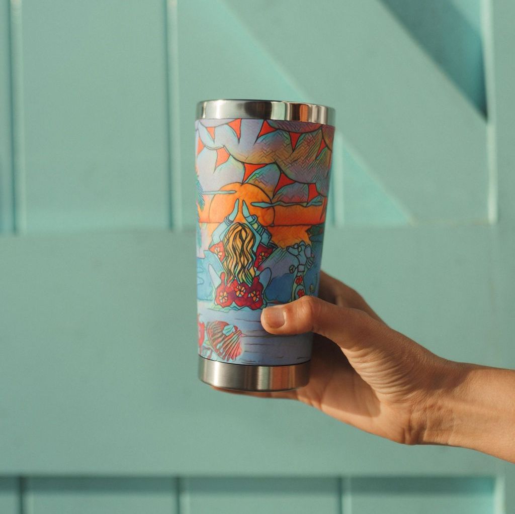 Sunrise Yoga Travel Mug – 450ml