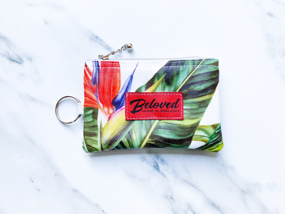 Strelitzia key purse