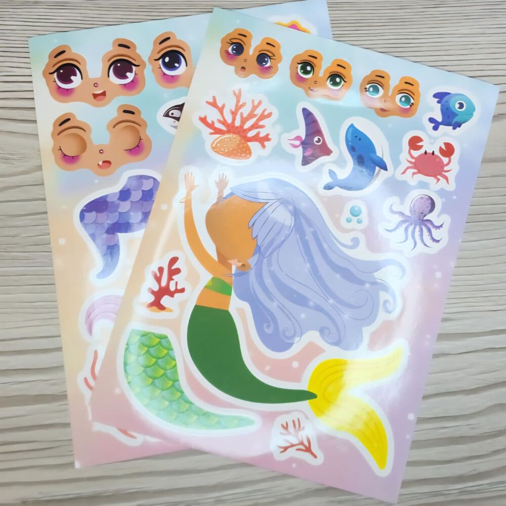 Make Your Own Mermaid Sticker Activity Set