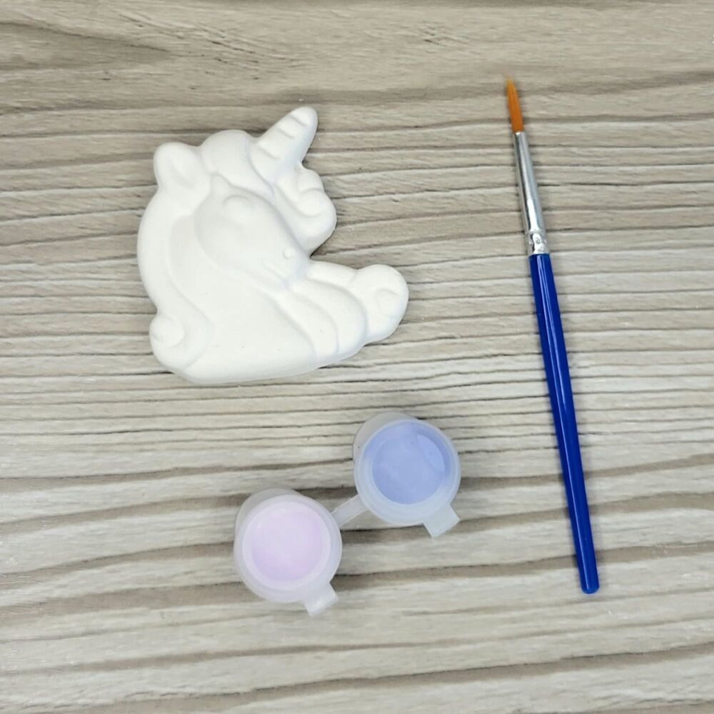 Paint Your Own Unicorn  – Plaster Painting Kit (Party Favor Size)