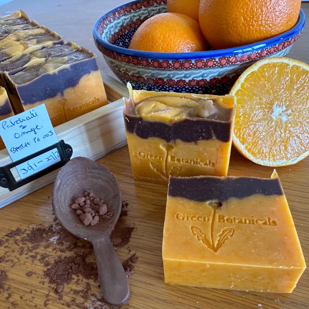 Patchouli & Orange Natural Soap.