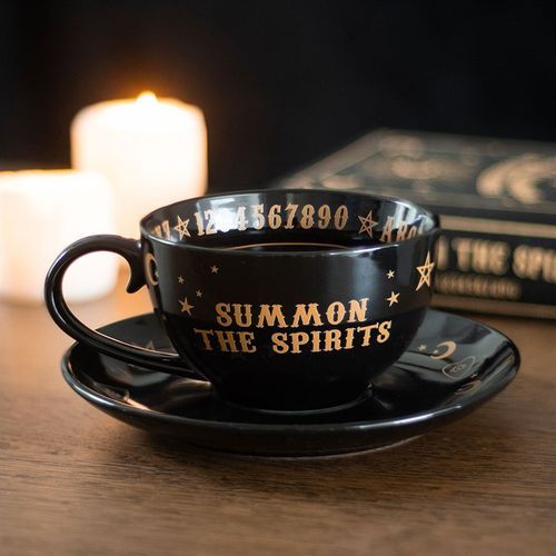 Spirit Board Teacup and Saucer