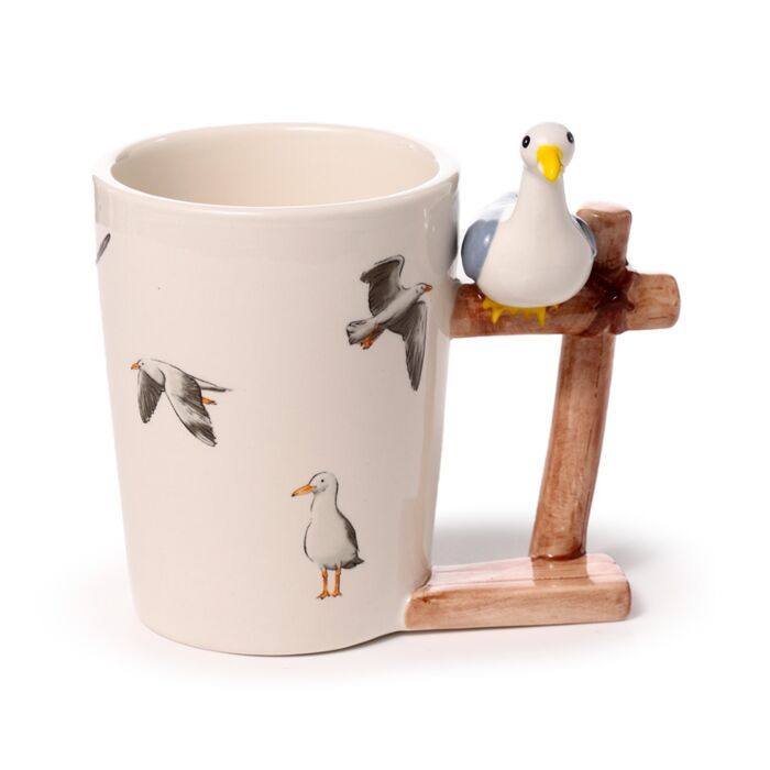 Seagull Handle Mug