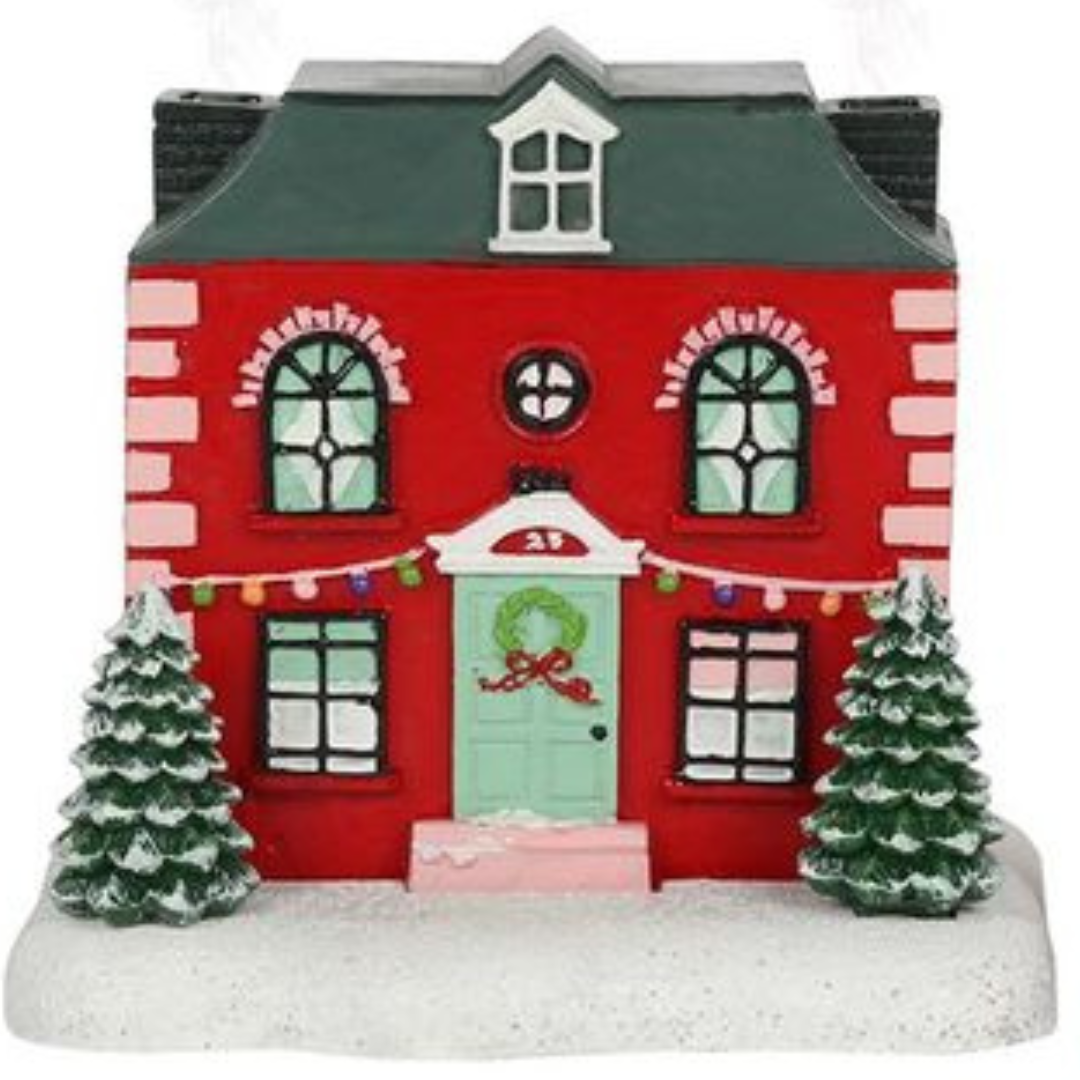 Christmas House Incense Cone Burner