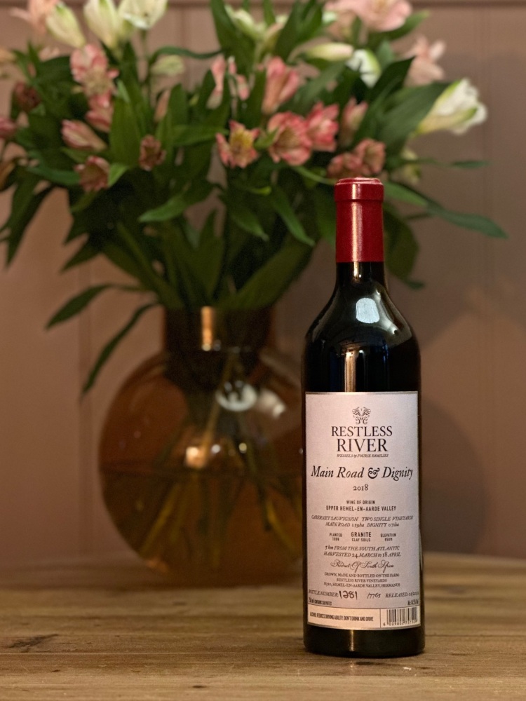 Restless River - Main Road & Dignity, Cabernet Sauvignon 2018