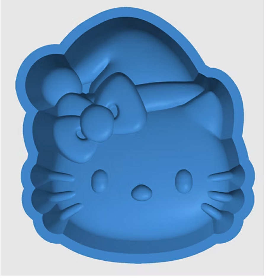 Christmas Kitty Mould