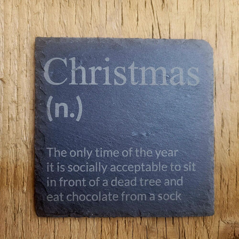Christmas Coaster (n) 10cm x 10cm