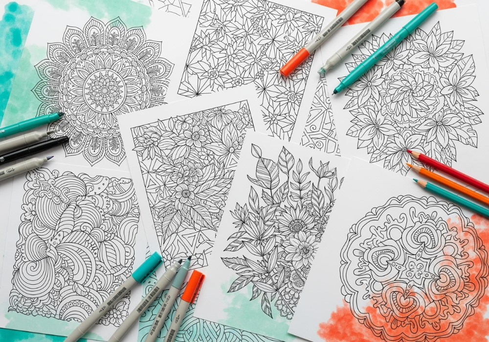 Adults Colouring Pages