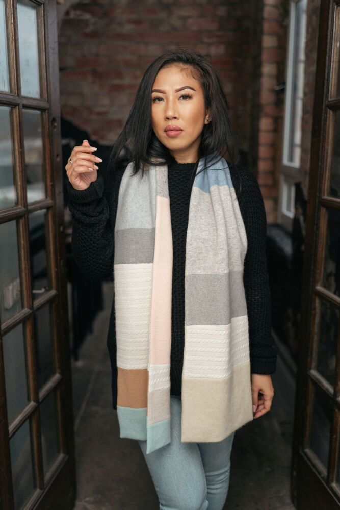 Recycled Cashmere Scarf