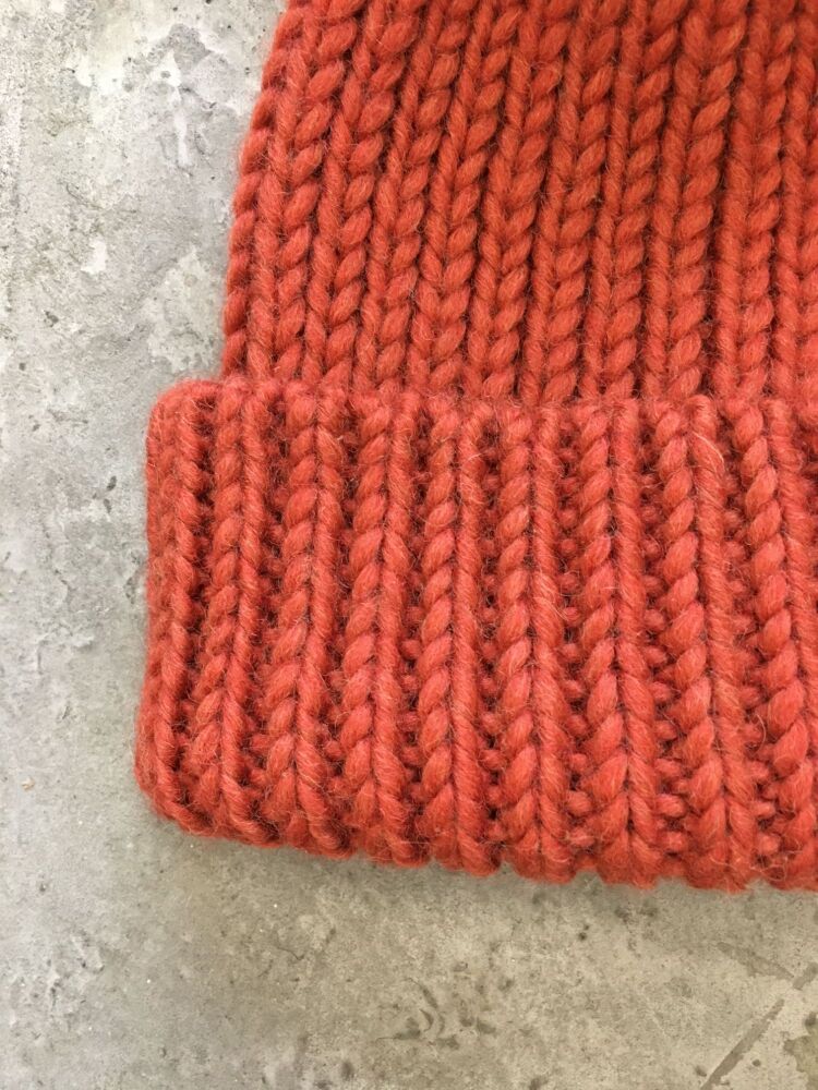 Chunky Knit Bobble Hat