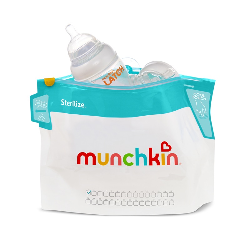 Microwave Steriliser Bags 6Pk Munchkin