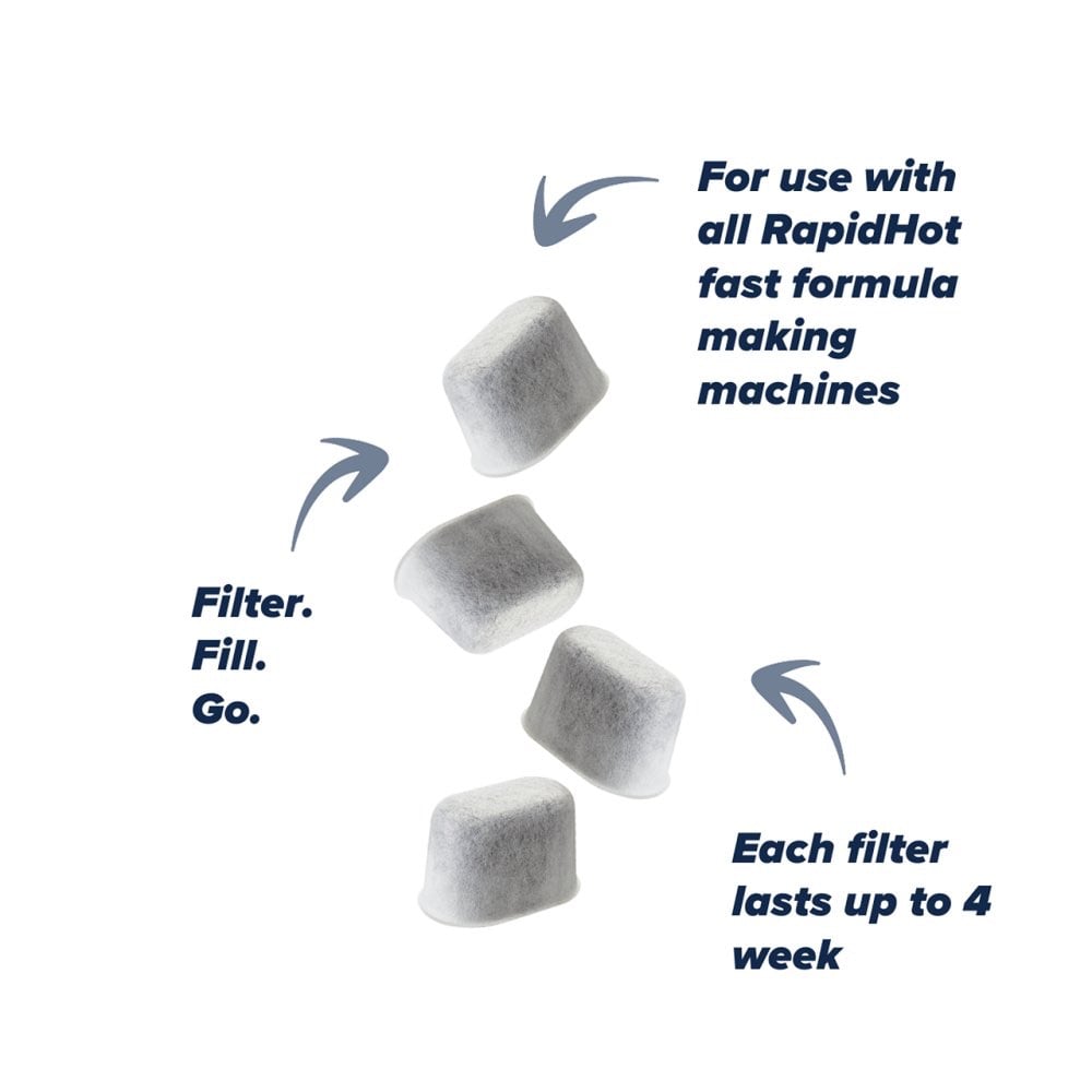 RapidHot Replacement Filters 6Pk - Nuby