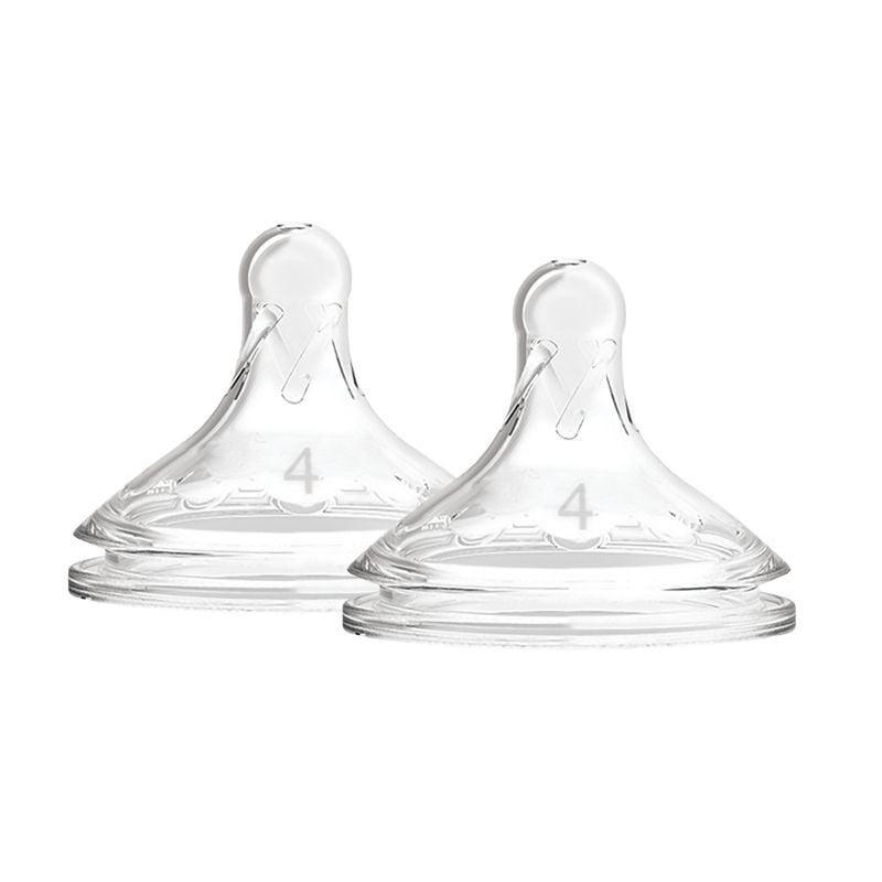 Silicone Teat Fast Flow Options+ 9m+ 2Pk - Dr. Brown&rsquo;s