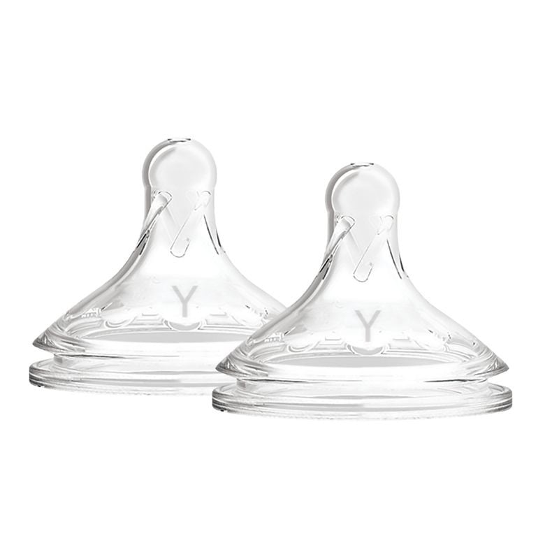 Silicone Teat Y-Cut Options+ 9m+ 2Pk - Dr. Brown&rsquo;s