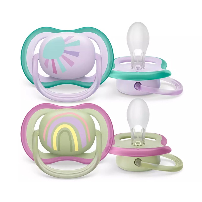 Soother Ultra Air (0-6 m 2Pk) Girl - Philips Avent