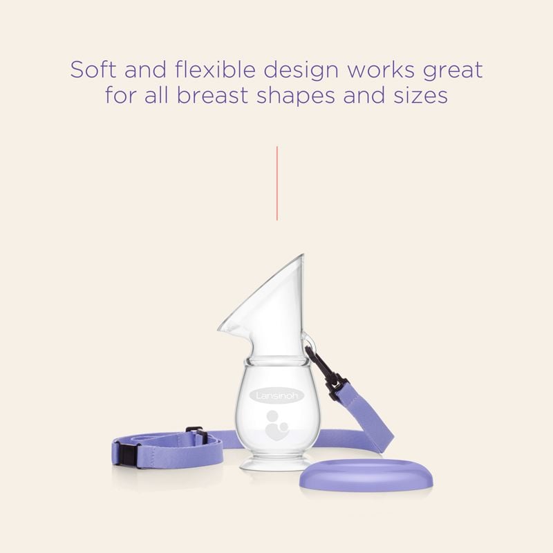Silicone Breast Pump - Lansinoh
