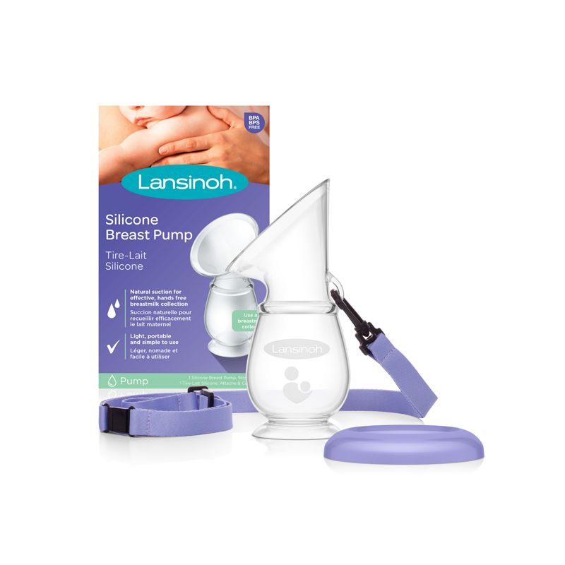 Silicone Breast Pump - Lansinoh