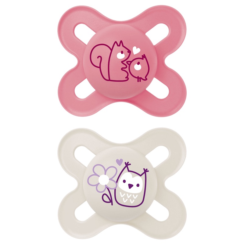 Soother Start (0-2 m 2Pk) Pink - MAM