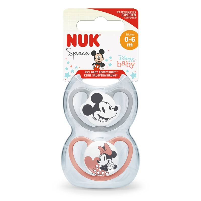 Soother Space Disney 0-6 m (2Pk) - NUK