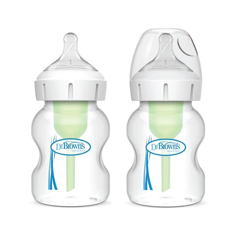 Baby Feeding Bottle Dr.&acirc;&macr;Brown&rsquo;s Options+ 150ml for 0m+ 2Pk