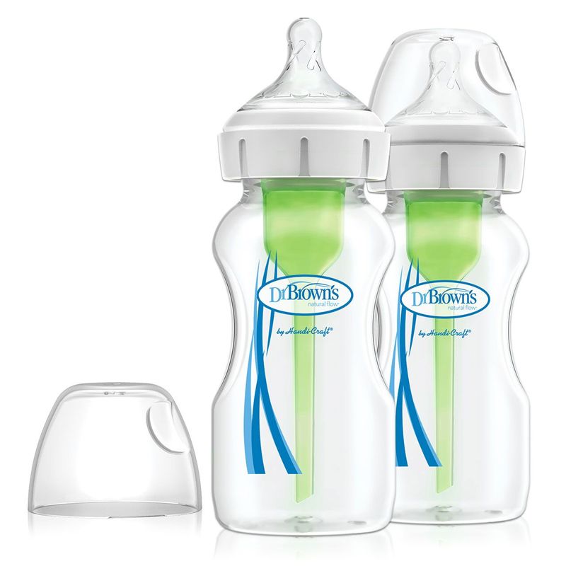 Baby Feeding Bottle Dr.&acirc;&macr;Brown&rsquo;s Options+ 270ml for 0m+ 2Pk