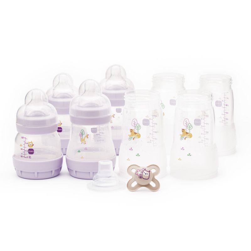 Baby Feeding Bottle MAM Easy Start Starter Set Lilac