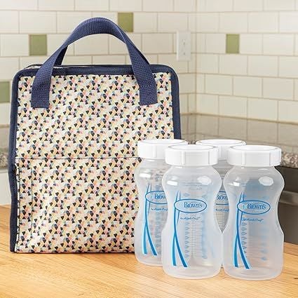 Baby Bottle Storage Travel Caps, Wide-Neck, Pk2 - Dr. Brown's