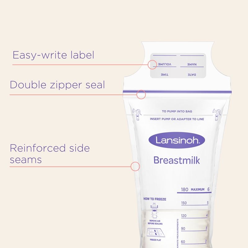 Milk Storage Bags 25Pk - Lansinoh