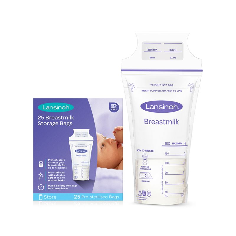 Milk Storage Bags 25Pk - Lansinoh
