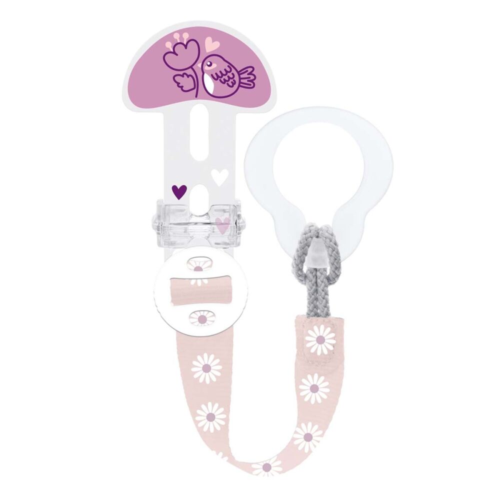Soother Saver Clip It Girl - MAM