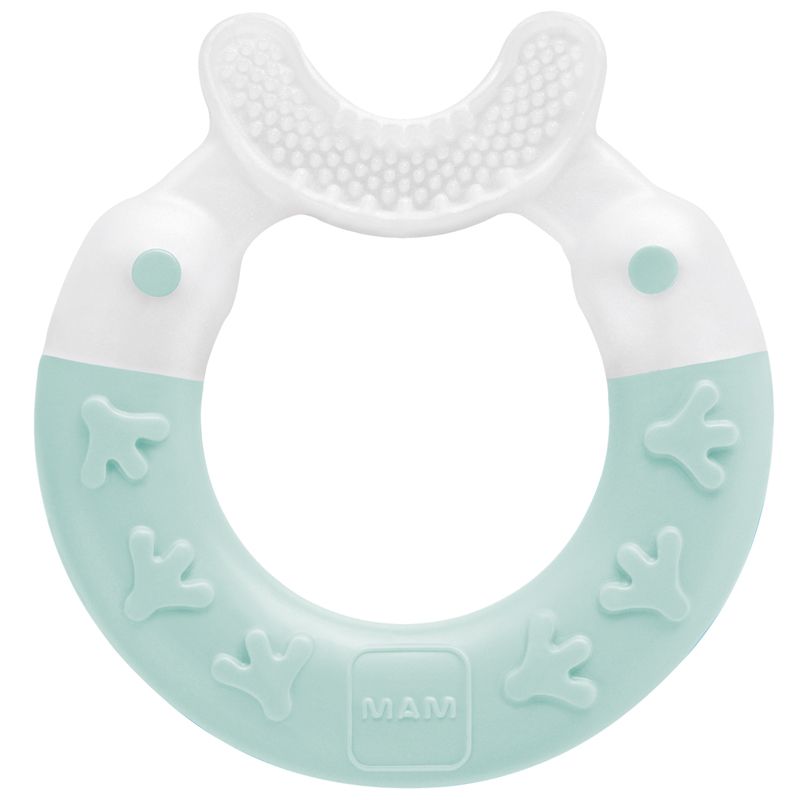 Teether Bite & Brush 3+m Blue - MAM
