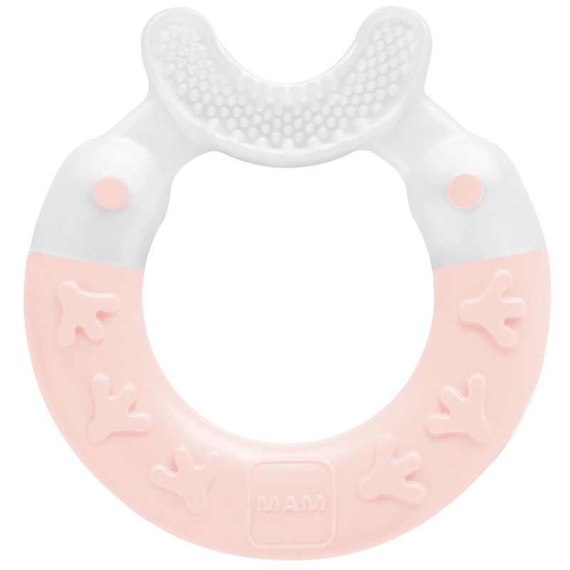 Teether Bite & Brush 3m+ Pink - MAM