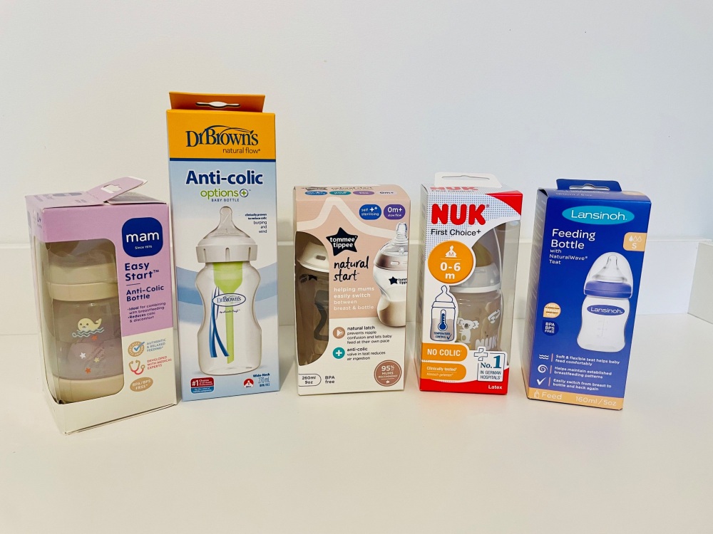 TryMe Box Classic (5) &ndash; Baby Bottle Discovery Set