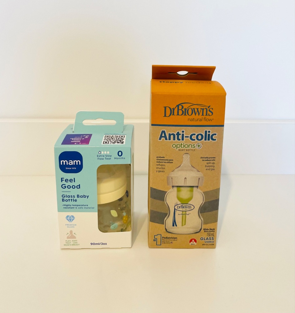 TryMe Box Glass Starter (2) &ndash; Eco Baby Bottle Gift Set