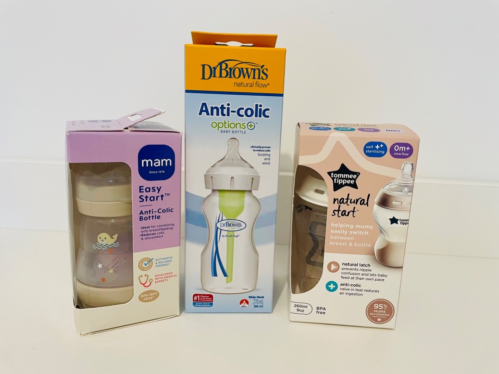 TryMe Box Starter (3) &ndash; Baby Bottle Variety Set