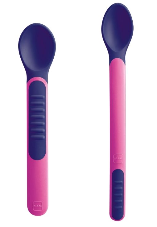 Feeding Spoons Heat Sensitive Pink - MAM