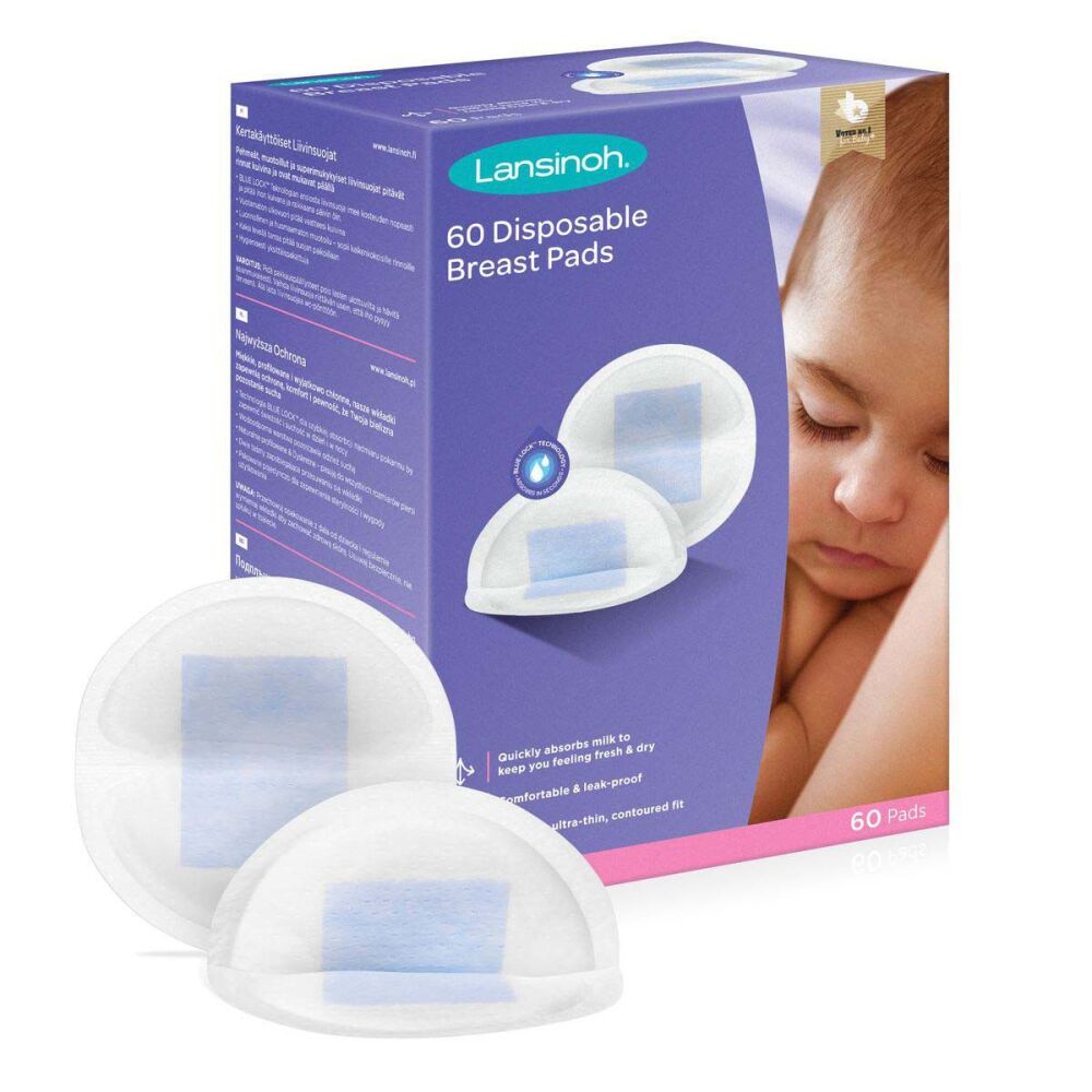 Disposable Nursing Pads 60Pk - Lansinoh