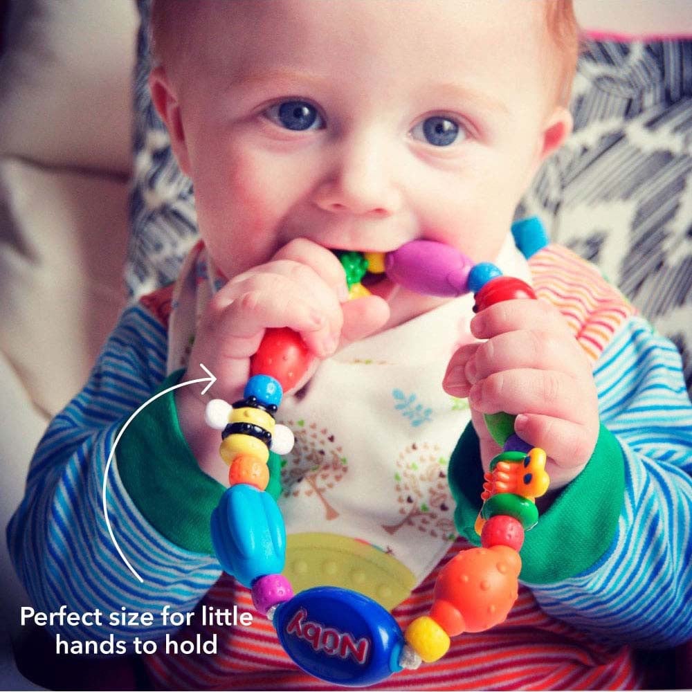 Teether Bug-a-Loop Baby&acirc;&macr;&acirc;&macr;3m+&acirc;&macr; - Nuby
