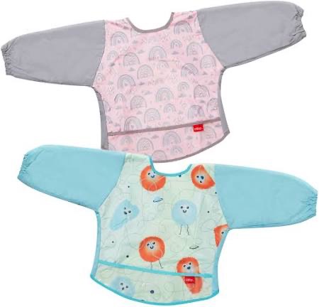Coverall Bib in Pink - Nuby