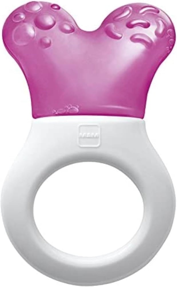 Teether Mini Cooler & Clip 2m+ Pink - MAM